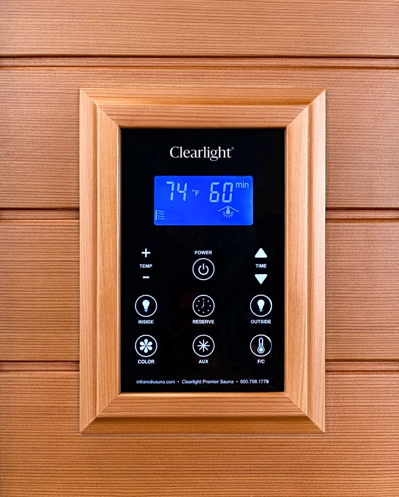 Clearlight® SANCTUARY 2 FULL SPECTRUM INFRARED SAUNA (2 Person)