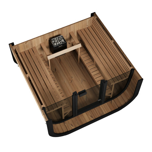 SaunaLife Model CL7G (6 Person with Addition)