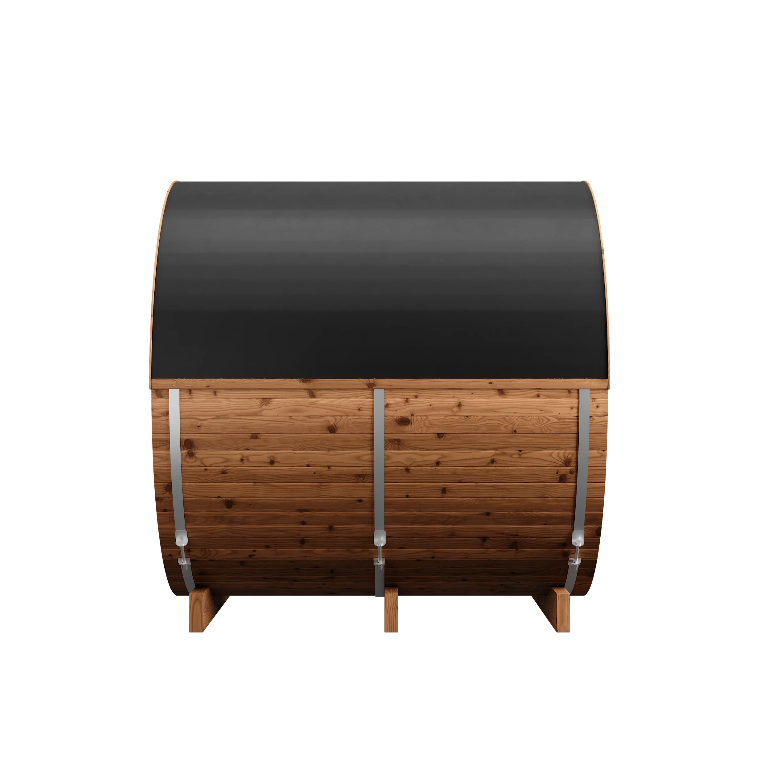 6 Person Thermory Barrel Sauna No. 63 (no window 7.3ft diameter)