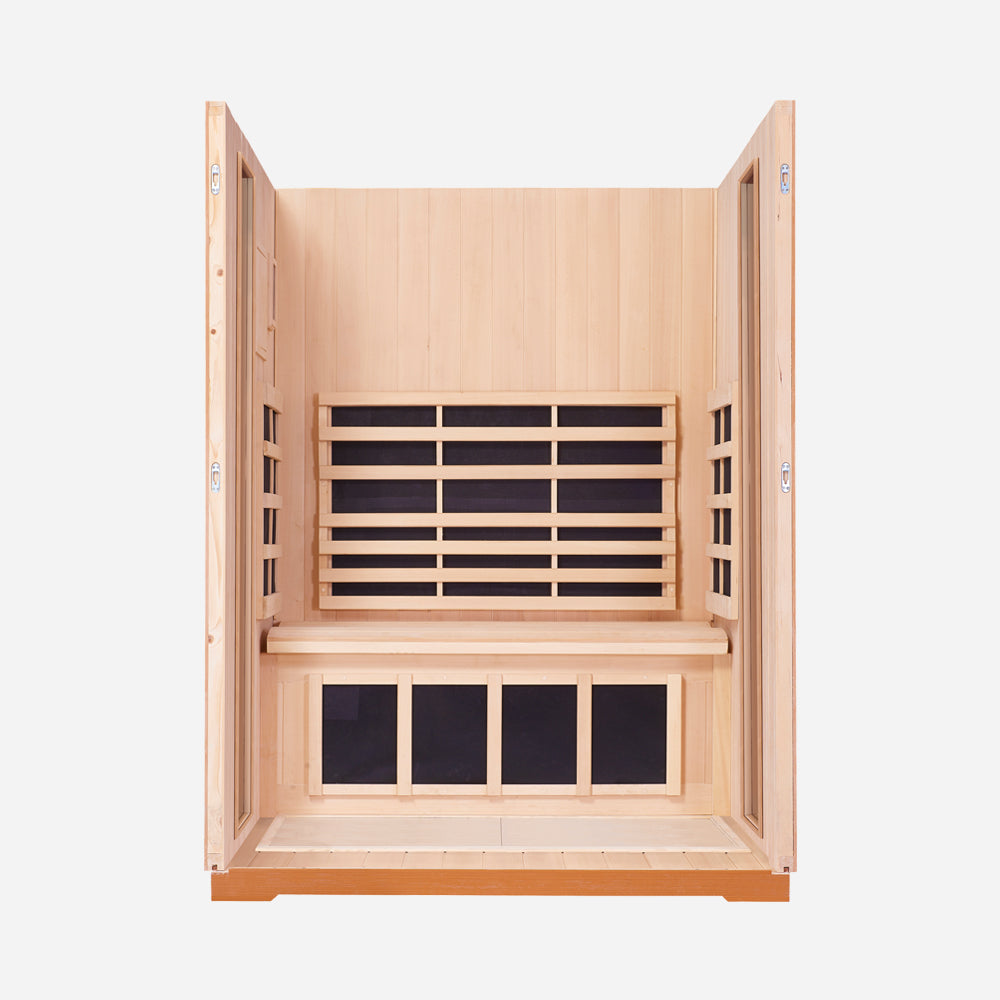 Clearlight® SANCTUARY OUTDOOR 2 FULL SPECTRUM INFRARED SAUNA (2 PERSON)