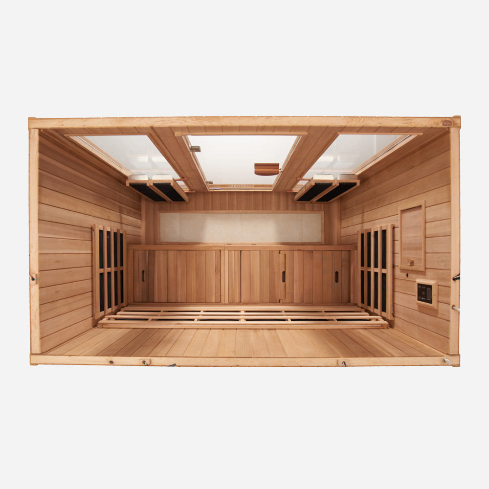 Clearlight® SANCTUARY OUTDOOR 5 FULL SPECTRUM INFRARED SAUNA (4-5 PERSON)