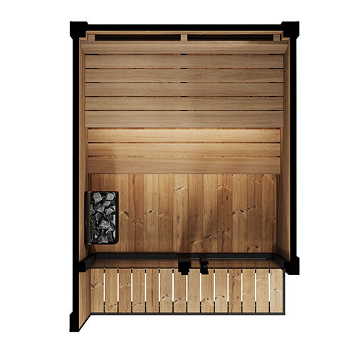 SaunaLife GL4 Outdoor Sauna Kit (4 Person)