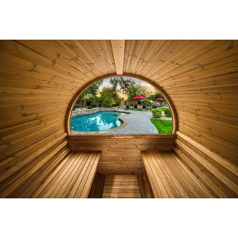 2 Person Thermory Barrel Sauna No. 54 (with window)