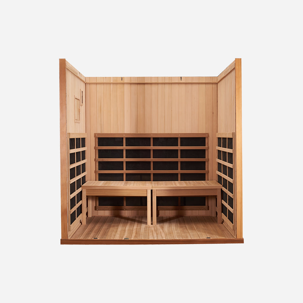 Clearlight® SANCTUARY Y FULL SPECTRUM INFRARED SAUNA AND HOT YOGA ROOM (4 Person)