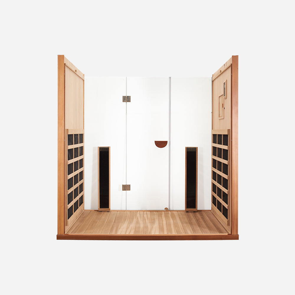 Clearlight® SANCTUARY Y FULL SPECTRUM INFRARED SAUNA AND HOT YOGA ROOM (4 Person)