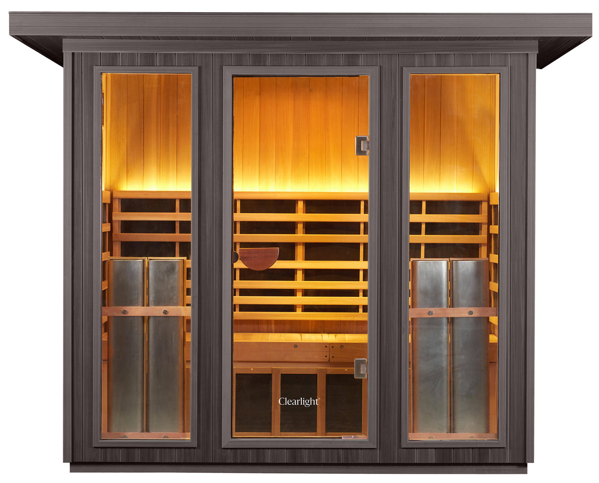 Clearlight® SANCTUARY OUTDOOR 5 FULL SPECTRUM INFRARED SAUNA (4-5 PERSON)