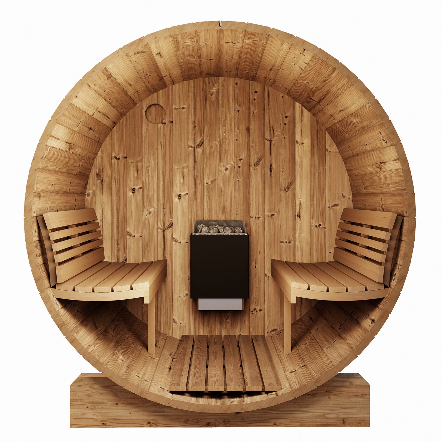 SaunaLife Model E6 ERGO Barrel Sauna