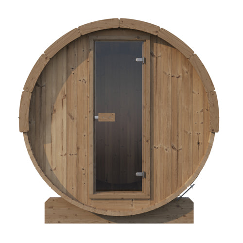SaunaLife Model E8 ERGO Barrel Sauna (6 Person)