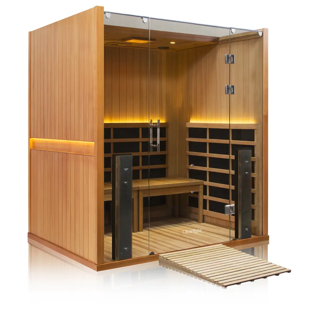 Clearlight® SANCTUARY RETREAT FULL SPECTRUM INFRARED SAUNA (4 Person)