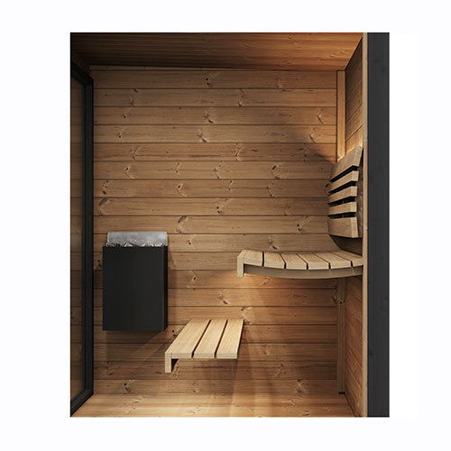 SaunaLife GL4 Outdoor Sauna Kit (4 Person)