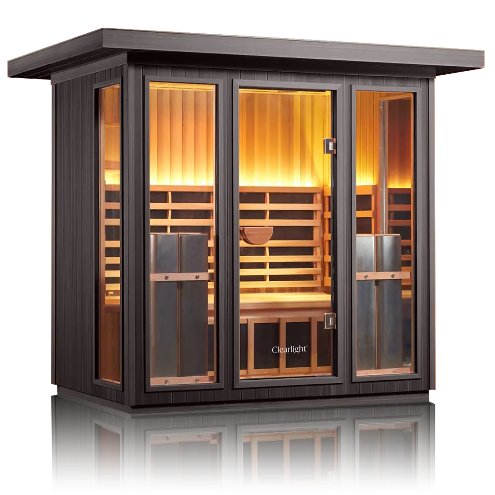 Clearlight® SANCTUARY OUTDOOR 5 FULL SPECTRUM INFRARED SAUNA (4-5 PERSON)